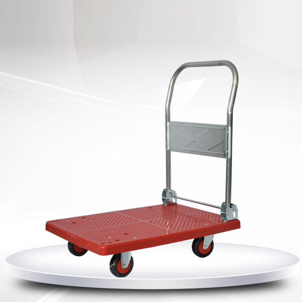 紅（hóng）色單層平板車