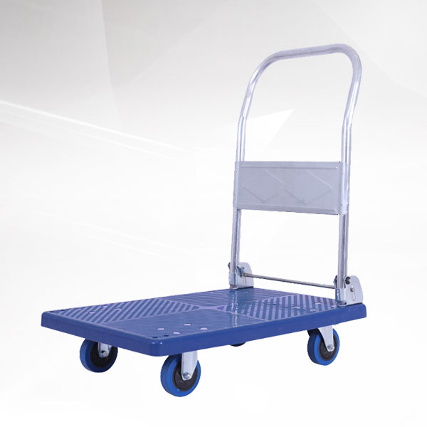 藍色單層平板（bǎn）車